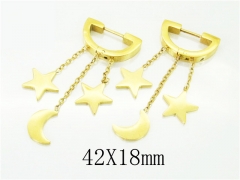 HY Wholesale Earrings 316L Stainless Steel Earrings-HY80E0575OL
