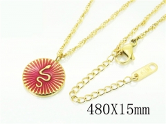 HY Wholesale Necklaces Stainless Steel 316L Jewelry Necklaces-HY32N0677NLS