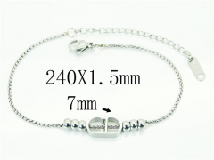 HY Wholesale Bracelets 316L Stainless Steel Jewelry Bracelets-HY19B0993PU