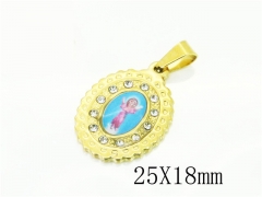 HY Wholesale Pendant 316L Stainless Steel Jewelry Pendant-HY12P1491KA