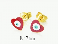 HY Wholesale Earrings 316L Stainless Steel Earrings-HY12E0201HLQ