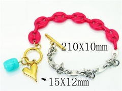 HY Wholesale Bracelets 316L Stainless Steel Jewelry Bracelets-HY21B0468HNV