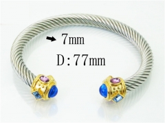 HY Wholesale Bangles Stainless Steel 316L Fashion Bangle-HY38B0784IIC