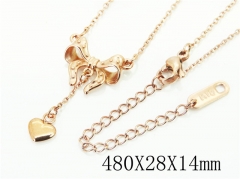 HY Wholesale Necklaces Stainless Steel 316L Jewelry Necklaces-HY19N0430HDD