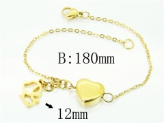 HY Wholesale Bracelets 316L Stainless Steel Jewelry Bracelets-HY91B0153OA