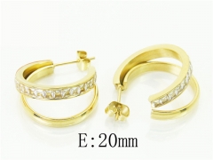 HY Wholesale Earrings 316L Stainless Steel Earrings-HY32E0227HIW