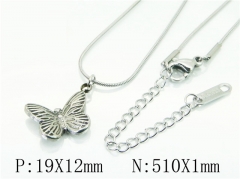 HY Wholesale Necklaces Stainless Steel 316L Jewelry Necklaces-HY59N0205LLZ