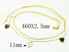 HY Wholesale Necklaces Stainless Steel 316L Jewelry Necklaces-HY32N0705HHE