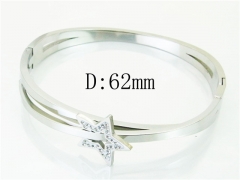 HY Wholesale Bangles Stainless Steel 316L Fashion Bangle-HY32B0509HHL