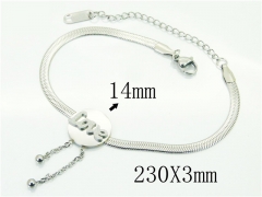 HY Wholesale Bracelets 316L Stainless Steel Jewelry Bracelets-HY19B1002MS