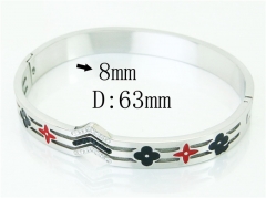 HY Wholesale Bangles Stainless Steel 316L Fashion Bangle-HY80B1404HJE