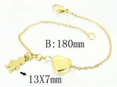 HY Wholesale Bracelets 316L Stainless Steel Jewelry Bracelets-HY91B0181OW