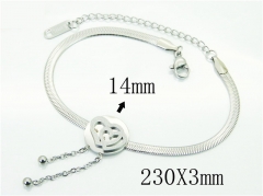 HY Wholesale Bracelets 316L Stainless Steel Jewelry Bracelets-HY19B1005MC