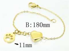HY Wholesale Bracelets 316L Stainless Steel Jewelry Bracelets-HY91B0161OX