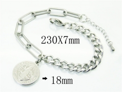 HY Wholesale Bracelets 316L Stainless Steel Jewelry Bracelets-HY59B1089MA