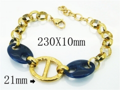 HY Wholesale Bracelets 316L Stainless Steel Jewelry Bracelets-HY21B0448HNR