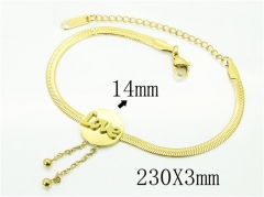 HY Wholesale Bracelets 316L Stainless Steel Jewelry Bracelets-HY19B1003NF
