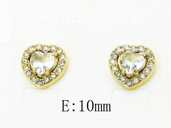 HY Wholesale Earrings 316L Stainless Steel Earrings-HY12E0257LE