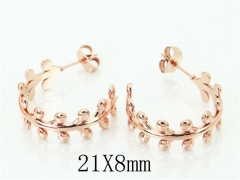 HY Wholesale Earrings 316L Stainless Steel Earrings-HY70E1046LZ