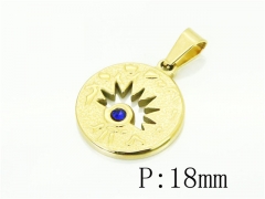 HY Wholesale Pendant 316L Stainless Steel Jewelry Pendant-HY12P1474KE