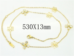 HY Wholesale Necklaces Stainless Steel 316L Jewelry Necklaces-HY80N0591OS