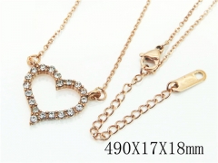 HY Wholesale Necklaces Stainless Steel 316L Jewelry Necklaces-HY19N0424HDD