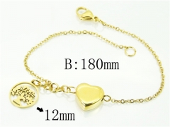HY Wholesale Bracelets 316L Stainless Steel Jewelry Bracelets-HY91B0180OQ