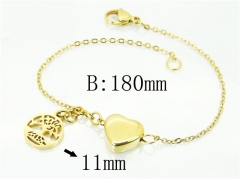HY Wholesale Bracelets 316L Stainless Steel Jewelry Bracelets-HY91B0162OZ