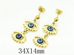 HY Wholesale Earrings 316L Stainless Steel Earrings-HY12E0288LW