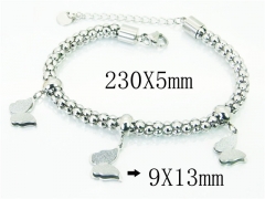 HY Wholesale Bracelets 316L Stainless Steel Jewelry Bracelets-HY19B0983HHQ