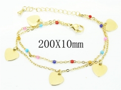 HY Wholesale Bracelets 316L Stainless Steel Jewelry Bracelets-HY32B0473OA