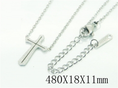 HY Wholesale Necklaces Stainless Steel 316L Jewelry Necklaces-HY19N0437MS