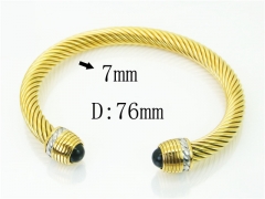 HY Wholesale Bangles Stainless Steel 316L Fashion Bangle-HY38B0800ISS