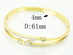 HY Wholesale Bangles Stainless Steel 316L Fashion Bangle-HY32B0512HKL