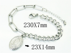 HY Wholesale Bracelets 316L Stainless Steel Jewelry Bracelets-HY59B1087MQ