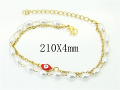 HY Wholesale Bracelets 316L Stainless Steel Jewelry Bracelets-HY39B0802LU
