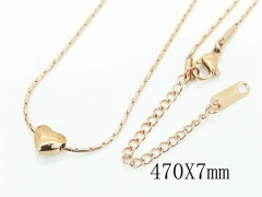 HY Wholesale Necklaces Stainless Steel 316L Jewelry Necklaces-HY19N0417NC