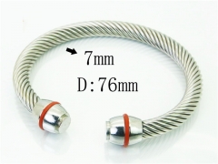 HY Wholesale Bangles Stainless Steel 316L Fashion Bangle-HY38B0823HLE