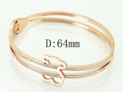 HY Wholesale Bangles Stainless Steel 316L Fashion Bangle-HY64B1528HMY