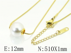 HY Wholesale Necklaces Stainless Steel 316L Jewelry Necklaces-HY59N0190MLE