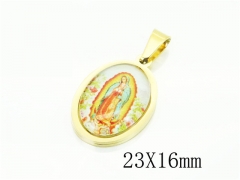 HY Wholesale Pendant 316L Stainless Steel Jewelry Pendant-HY12P1515JLQ