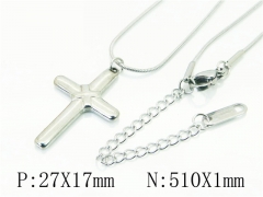 HY Wholesale Necklaces Stainless Steel 316L Jewelry Necklaces-HY59N0203LLW
