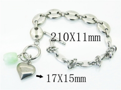 HY Wholesale Bracelets 316L Stainless Steel Jewelry Bracelets-HY21B0465HLE