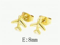 HY Wholesale Earrings 316L Stainless Steel Earrings-HY12E0209HLQ