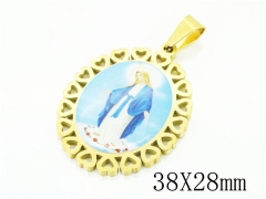 HY Wholesale Pendant 316L Stainless Steel Jewelry Pendant-HY12P1477ML