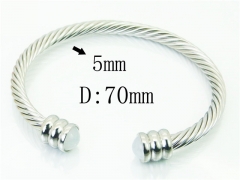 HY Wholesale Bangles Stainless Steel 316L Fashion Bangle-HY38B0837HLA