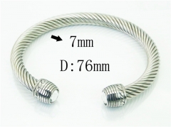 HY Wholesale Bangles Stainless Steel 316L Fashion Bangle-HY38B0794HNC