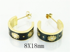 HY Wholesale Earrings 316L Stainless Steel Earrings-HY32E0234HIF