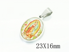 HY Wholesale Pendant 316L Stainless Steel Jewelry Pendant-HY12P1514JR