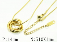 HY Wholesale Necklaces Stainless Steel 316L Jewelry Necklaces-HY59N0188MLQ
